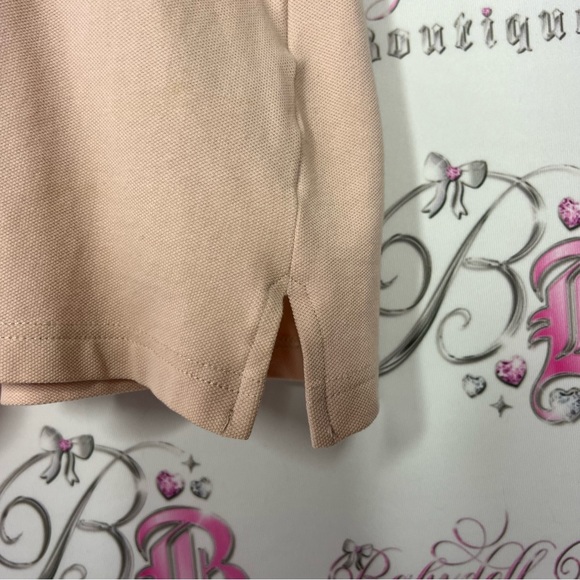 Burberry pink ruffle collar button up tshirt baby pink ! Stunning Burberry - Picture 8 of 12